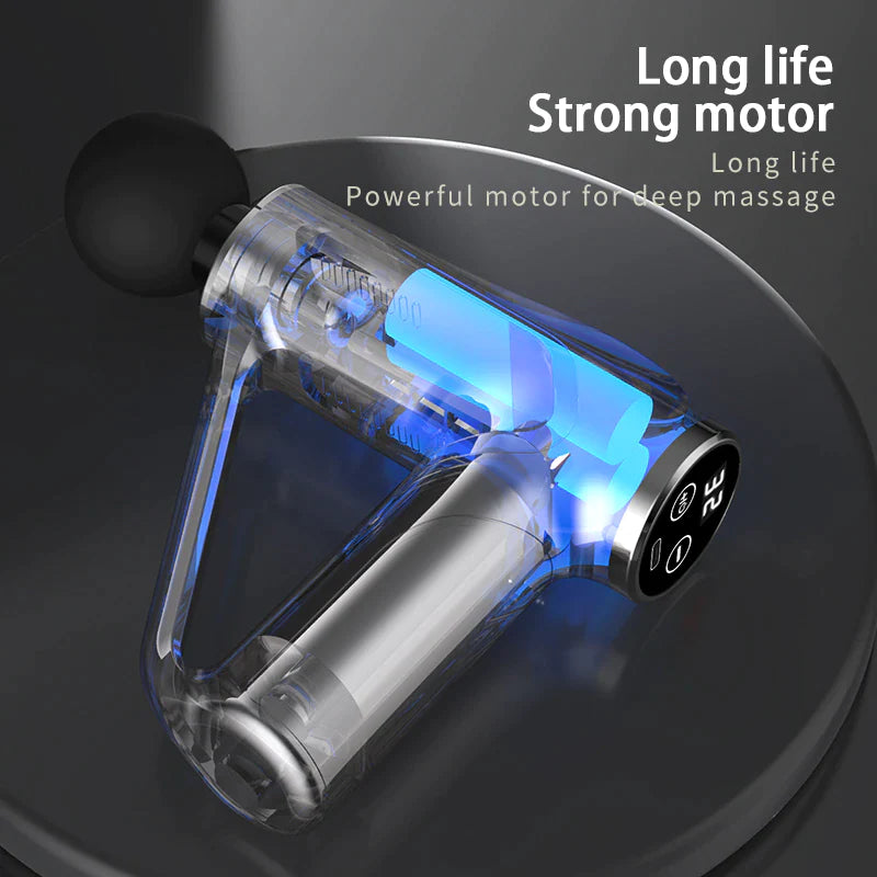 SITUOFUN Professional Electric Massage Gun with 32 Levels for Deep Tissue Relief and Muscle Relaxation