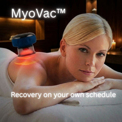 MyoVac™  Heated Cupping Massager for Targeted Muscle Release