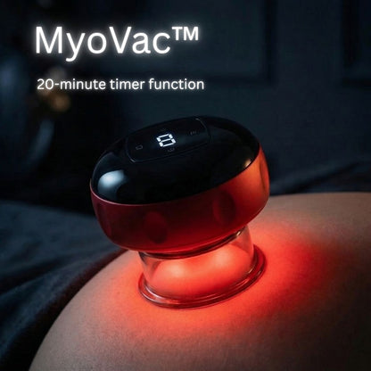 MyoVac™  Heated Cupping Massager for Targeted Muscle Release